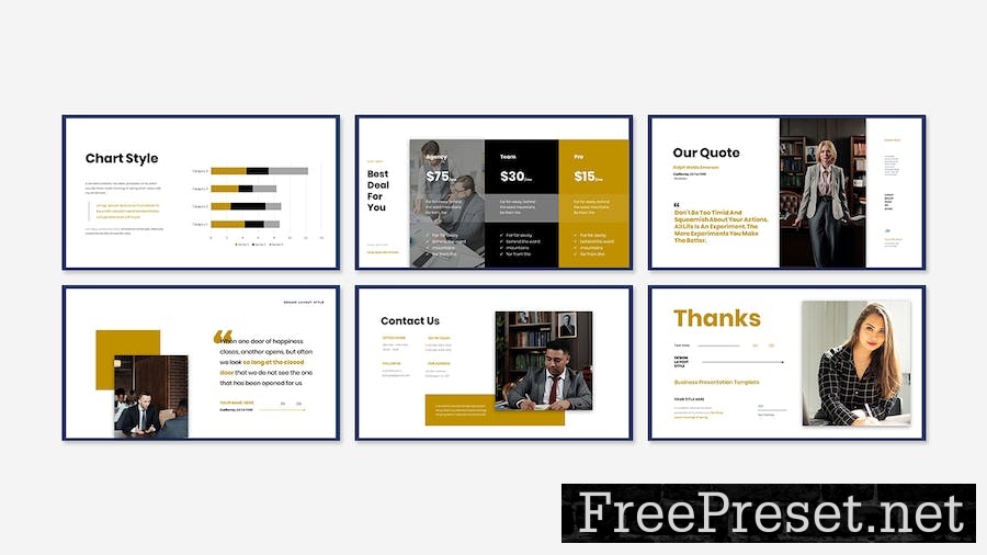 Artional Business Presentation PowerPoint Template