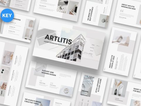 Artlitis - Minimalism Keynote 8THCABH