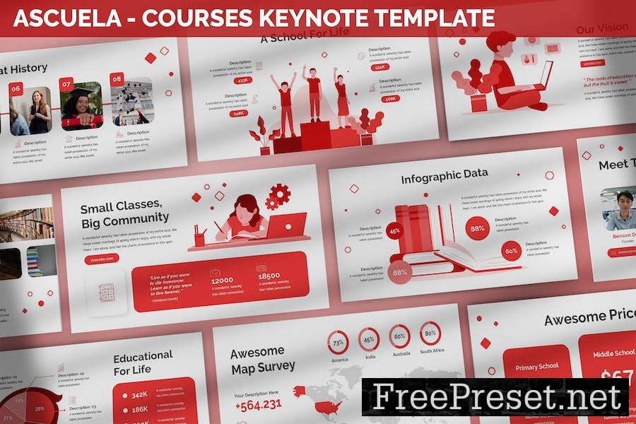 Ascuela - Courses Keynote Template E8GHMUZ