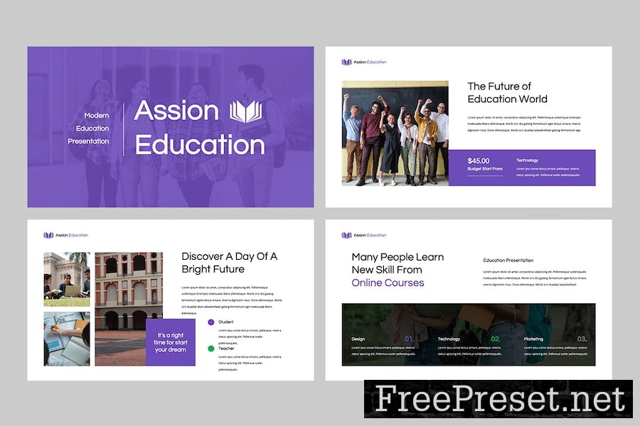 ASSION - Education KeynoteTemplate X6XE9V7