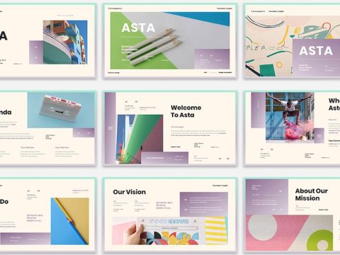 Asta - Business Presentation Google Slide Template