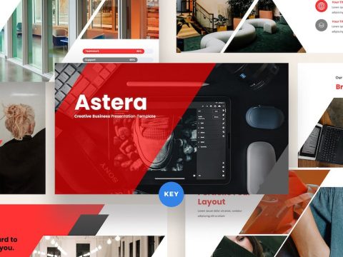 Astera Business Keynote Template 59545FN