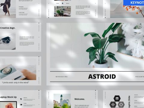 Astroid Minimal Keynote Presentation Template 9D7S9Z3