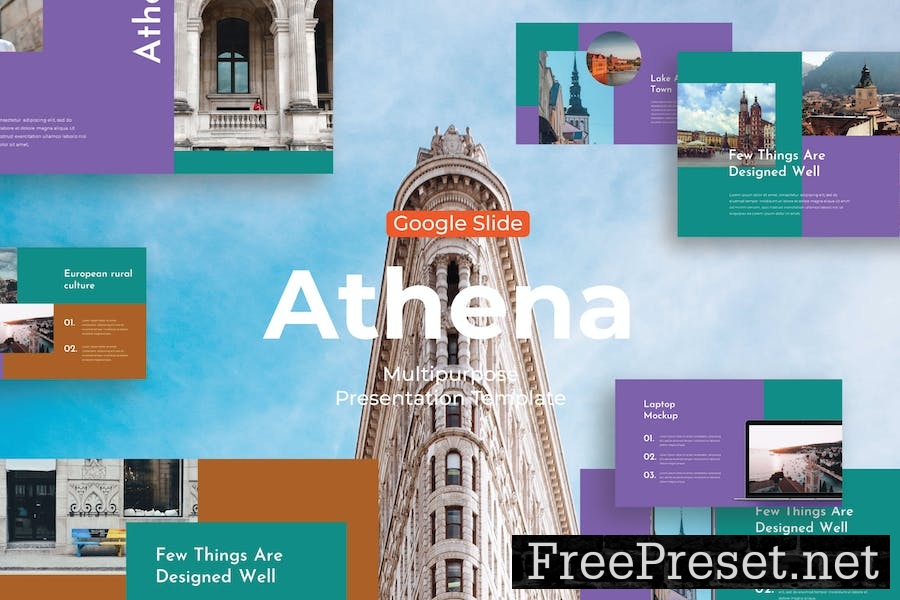 Athena - Google Slide Template EXSRGQT