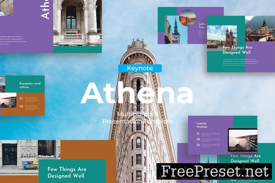 Athena - Keynote Template P6Q6QD6