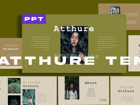 Atthure - Branding Powerpoint HF23TCB