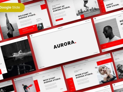 Aurora - Business Google Slide Template ZSMUS4L