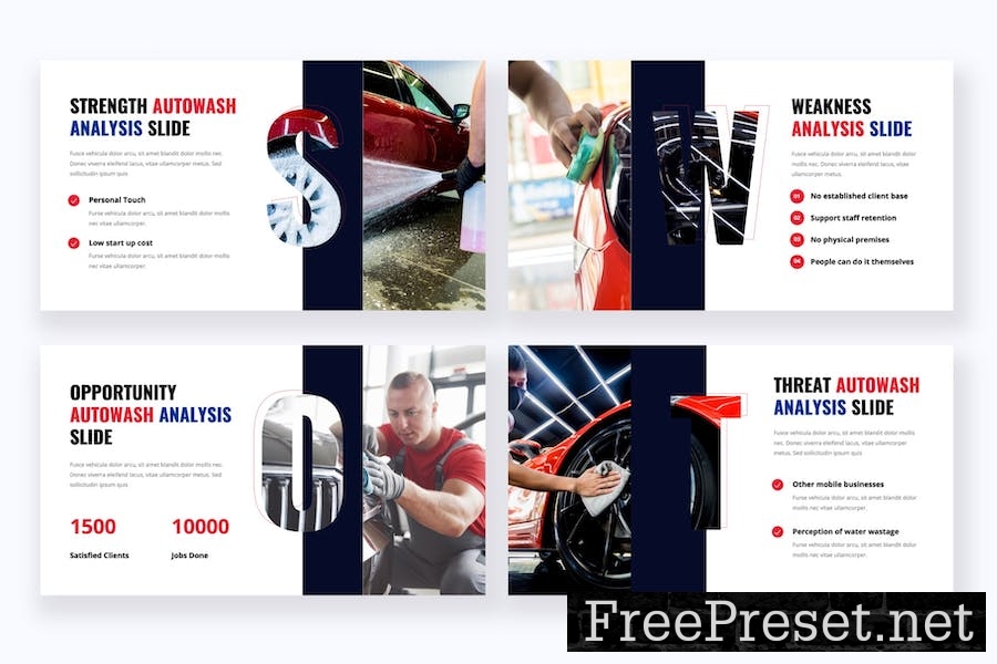 AUTOWASH - Car Wash & Services Keynote Template YXWYAYA