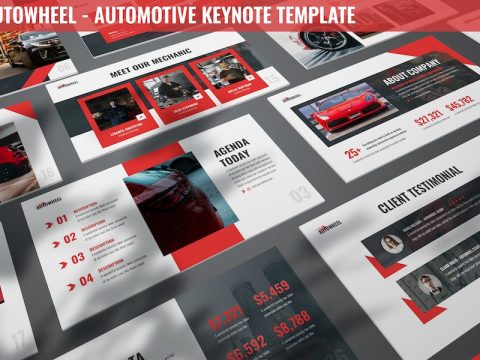 Autowheel - Automotive Keynote Template UQJCPZA