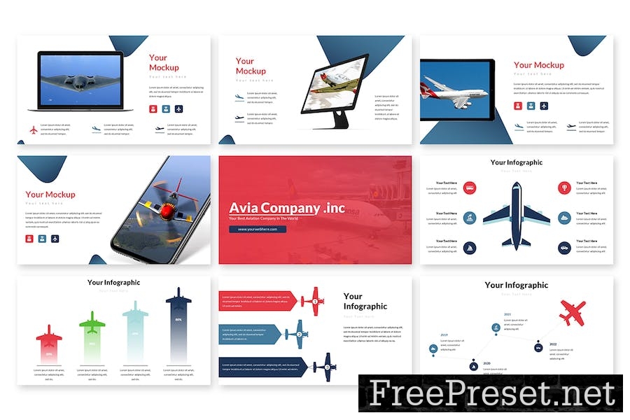 Avia - Google Slides Template 62B64X5