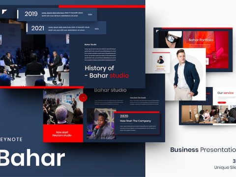 Bahar – Business Keynote Template YY75S3Y