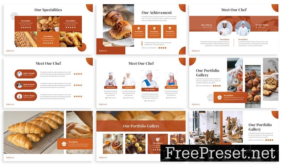 Bakercei - Bakery Keynote Template P2TLX3C