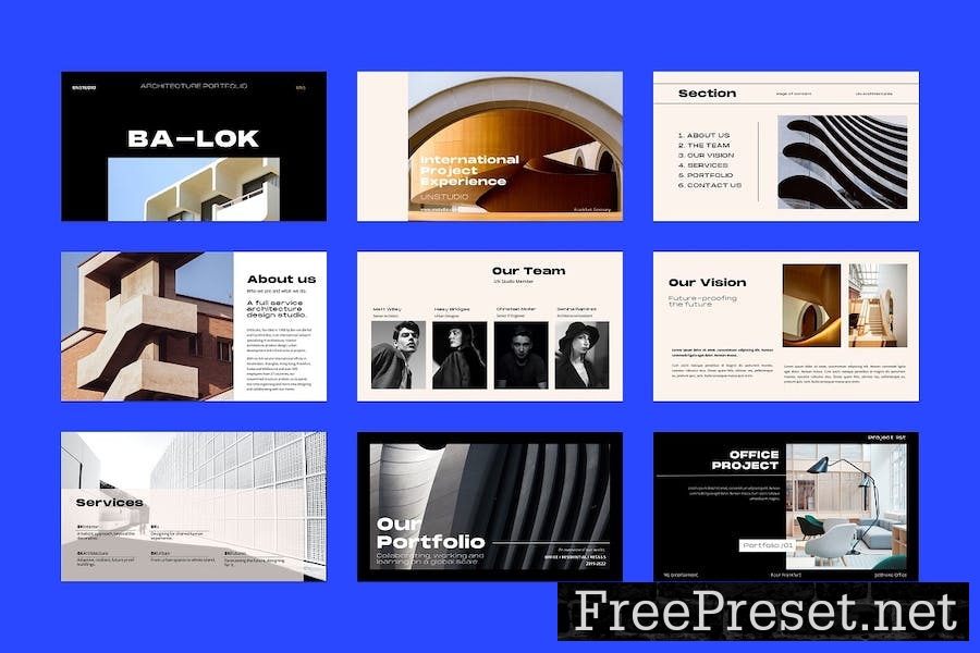 Balok - Architecture Keynote Template YNVZCF6