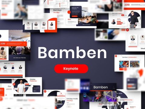 Bamben – Business Keynote Template 2F4ZA86