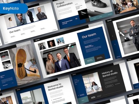 Bantal – Business Keynote Template QMY9YA2