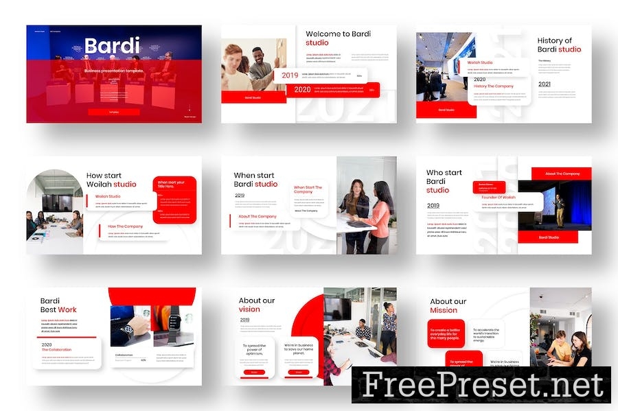 Bardi – Business Keynote Template 8TU9V6R