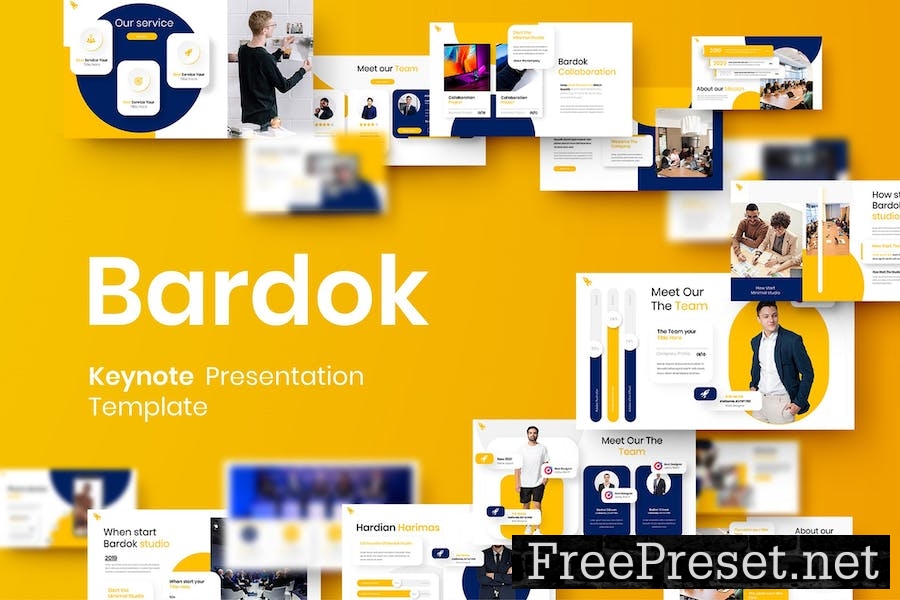 Bardok – Business Keynote Template G4T5E5K