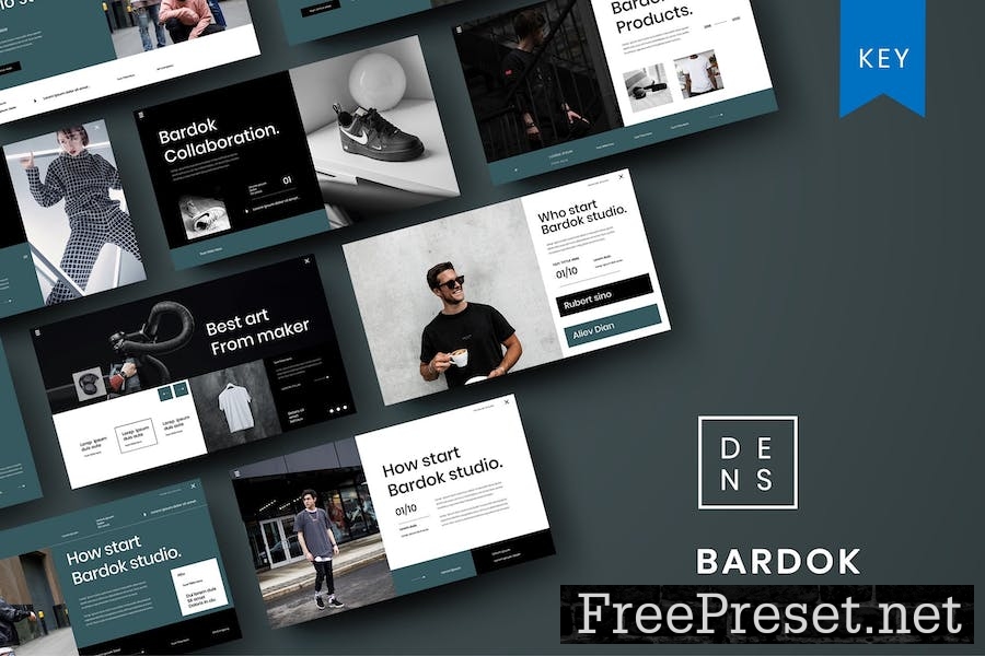 Bardok – Business Keynote Template ZQCSWWB