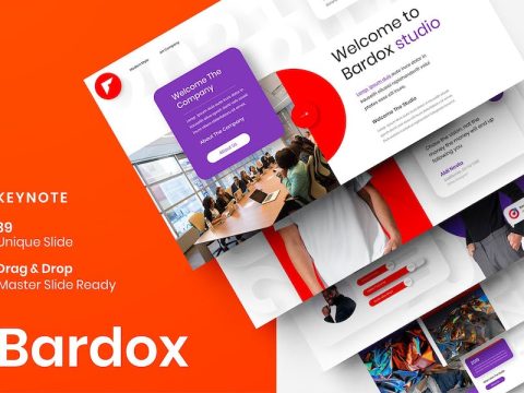 Bardox – Business Keynote Template QXYWUUV