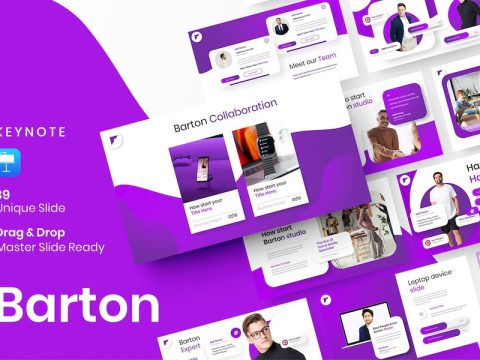 Barton – Business Keynote Template NNEBGHZ