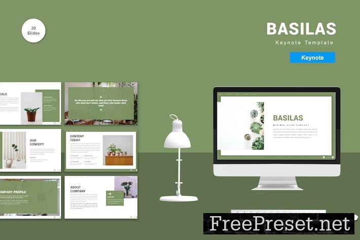 Basilas - Keynote Template 8EN676M