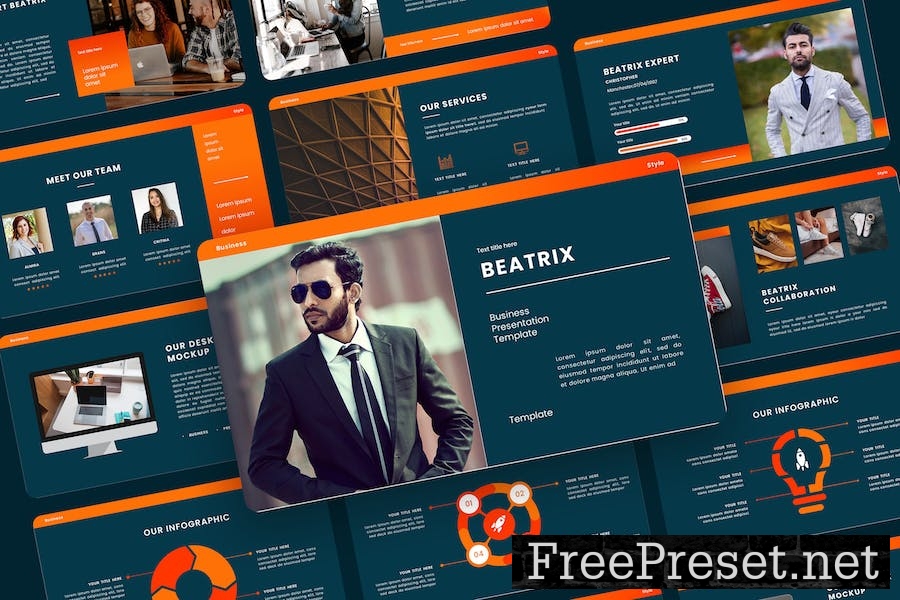 Beatrix - Business Keynote Template 2XEPXZ7