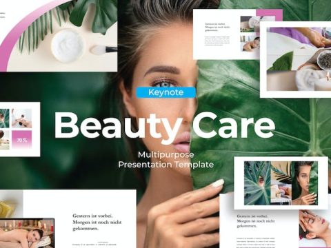 Beauty Care - Keynote Template TRUDRUC