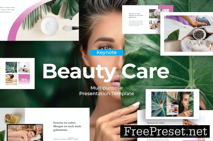 Beauty Care - Keynote Template TRUDRUC