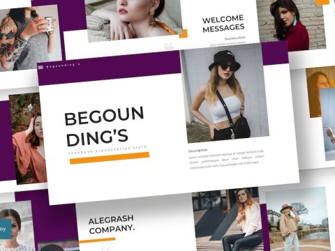 Begounding - Lookbook Keynote Template 49QP9WE