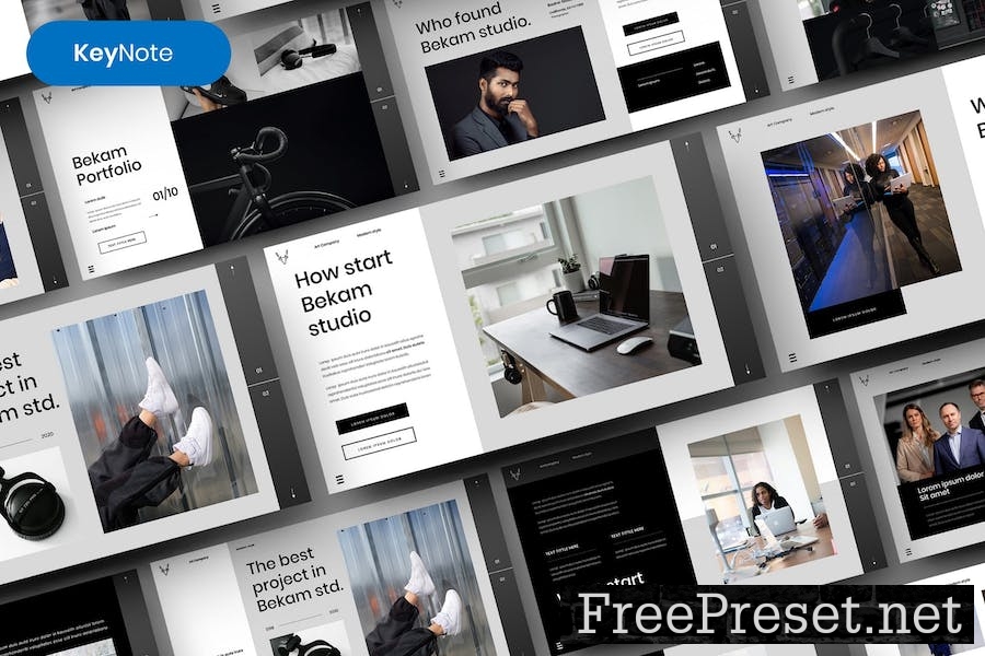 Bekam – Business Keynote Template EGR3F67