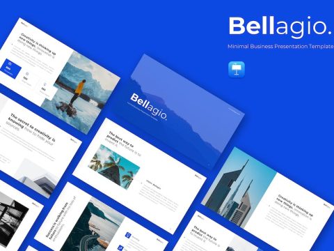 Bellagio - Minimal Business Keynote Template JJRUK2D