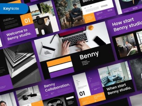 Benny – Business Keynote Template G43ZJ2M