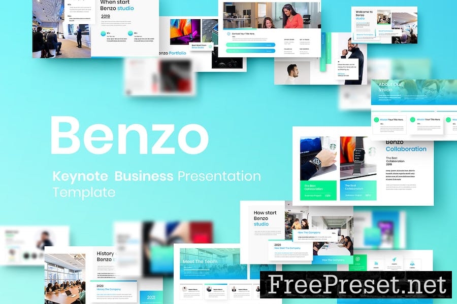 Benzo – Business Keynote Template