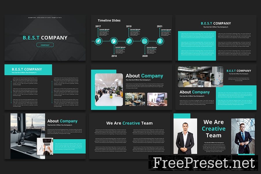 Best Company - Keynote Template WCJ8FMV