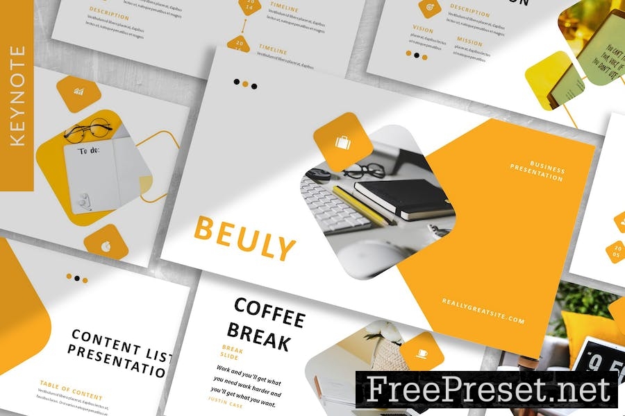 Beuly - Business Keynote Template