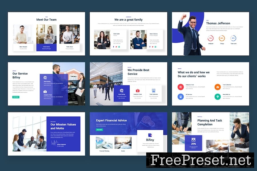 Bifiny - Business & Finance Keynote Template 8R8X2WW