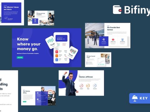 Bifiny - Business & Finance Keynote Template 8R8X2WW