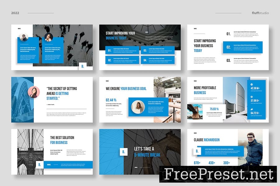 BIGBIZ - Corporate Keynote Template J624RZ9