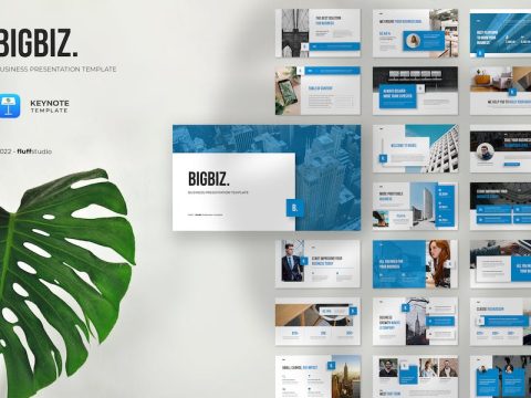 BIGBIZ - Corporate Keynote Template J624RZ9