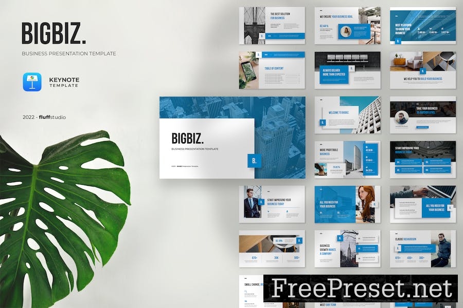 BIGBIZ - Corporate Keynote Template J624RZ9