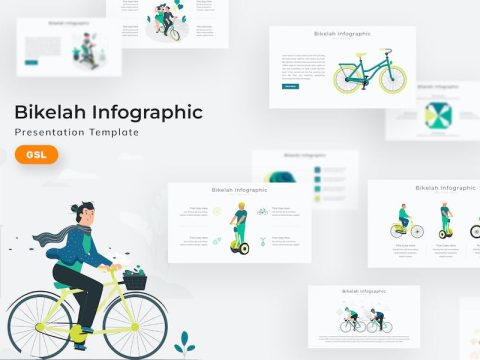 Bikelah Infographic - Google Slides Template 4MWEAG2