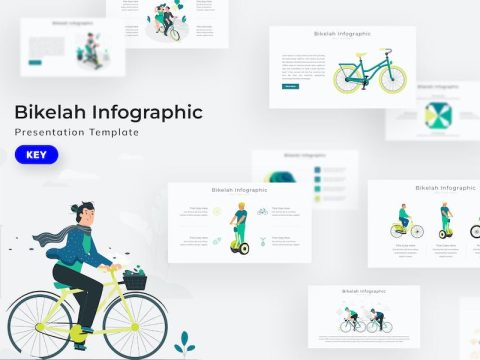 Bikelah Infographic - Keynote Template EHLMCUC