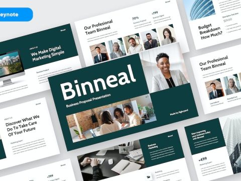 BINNEAL - Business Proposal Keynote BJV89CT