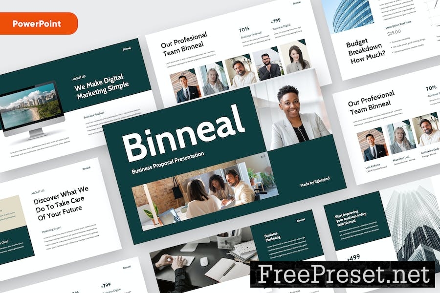 BINNEAL - Business Proposal Powerpoint TCUSSAE