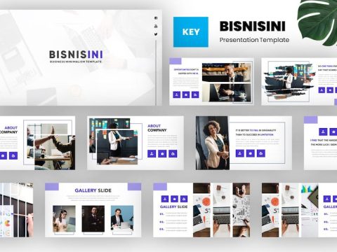 Bisnisini - Business Keynote Template SXE7VFQ