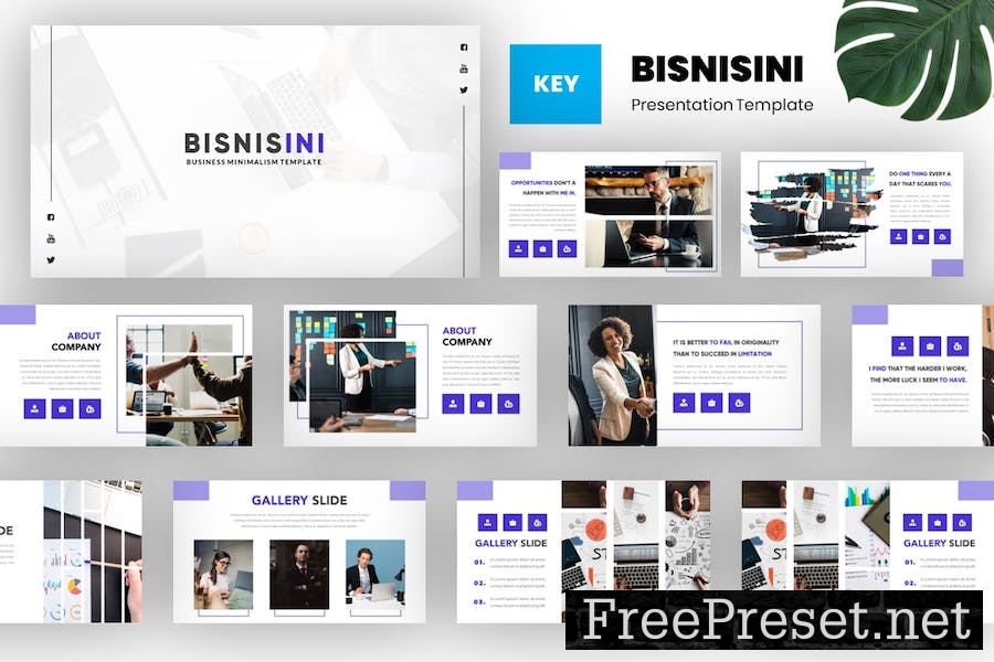 Bisnisini - Business Keynote Template SXE7VFQ