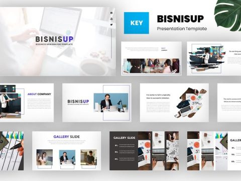 Bisnisup - Business Keynote Template T5AZ8BD