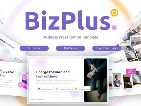 Bizplus Creative Business Google Slides Template CV7FUUY