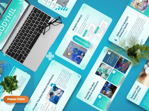 Bodyhil - Medical Powerpoint Template XZG8JVU