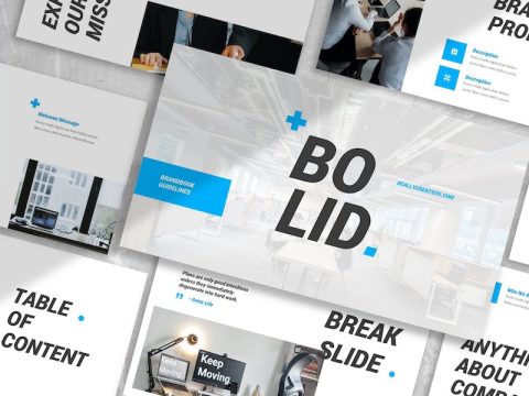 Bolid - Business Keynote Template 5XGBAEF